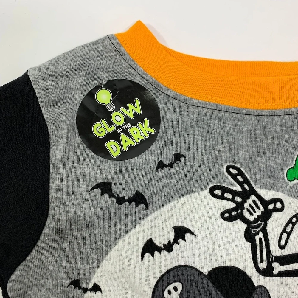 Mickey Mouse Disney Halloween Pajamas NEW